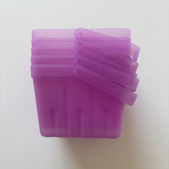 Spritz Easter Baskets Lot of 5 Purple New Easter Holiday Decor - Picture 1 of 6